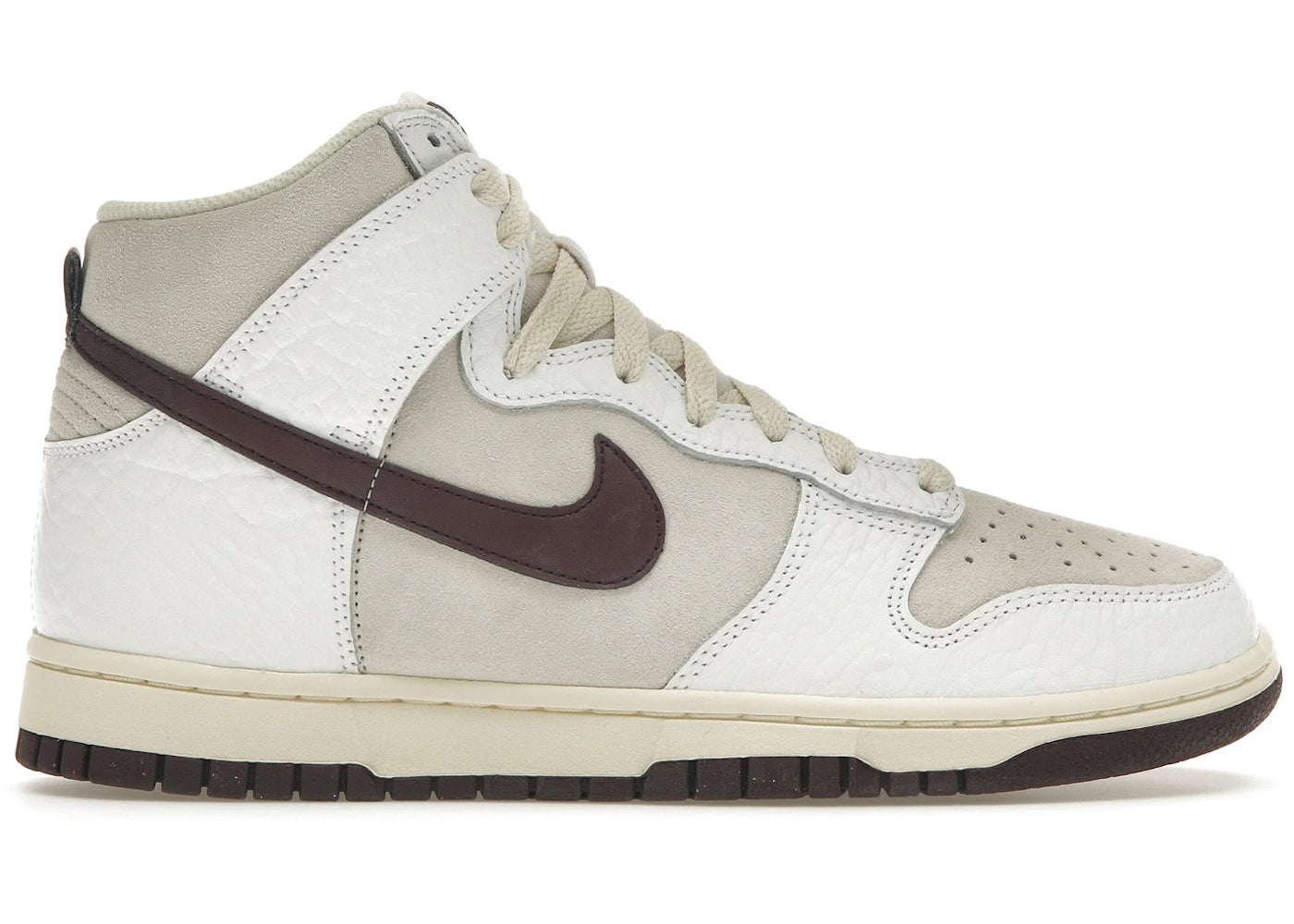 Nike Dunk High Light Orewood Brown Burgundy Crush (Women's)