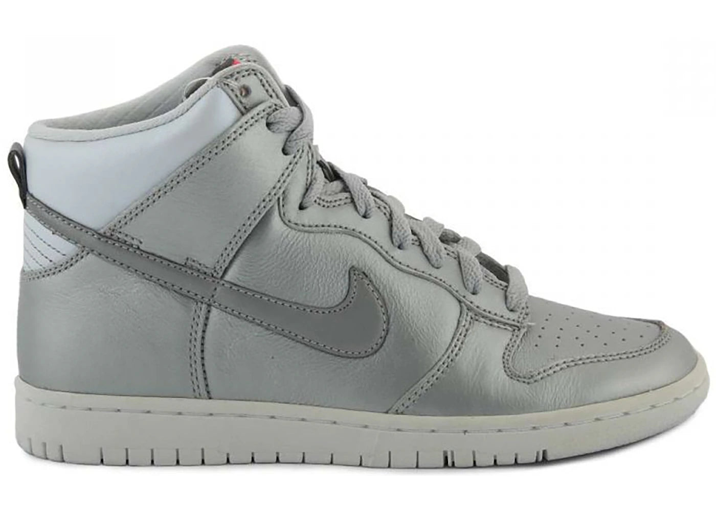 Nike Dunk High Skinny Metallic Silver (Women's)
