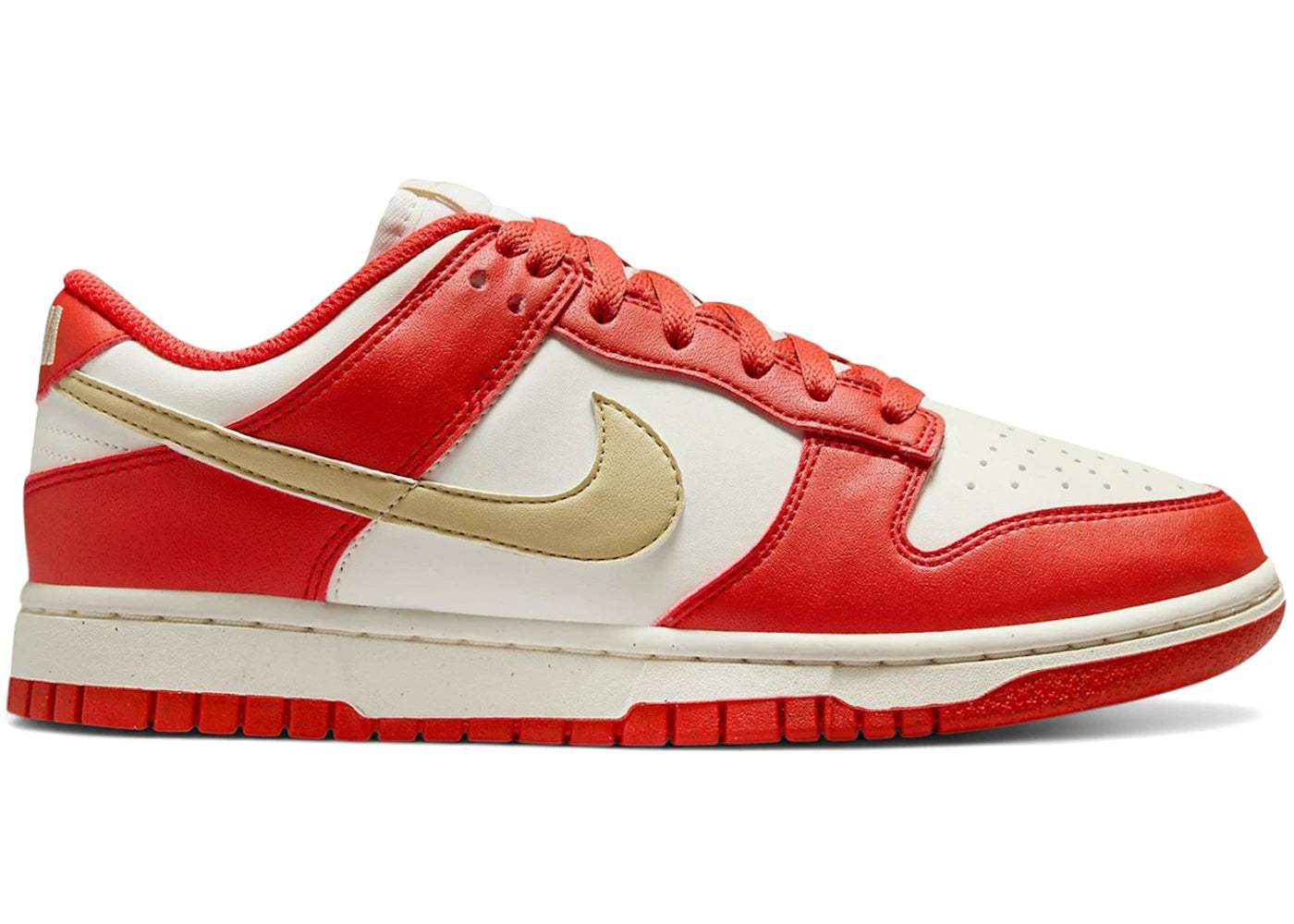Nike Dunk Low Next Nature Light Crimson Team Gold (Women's)