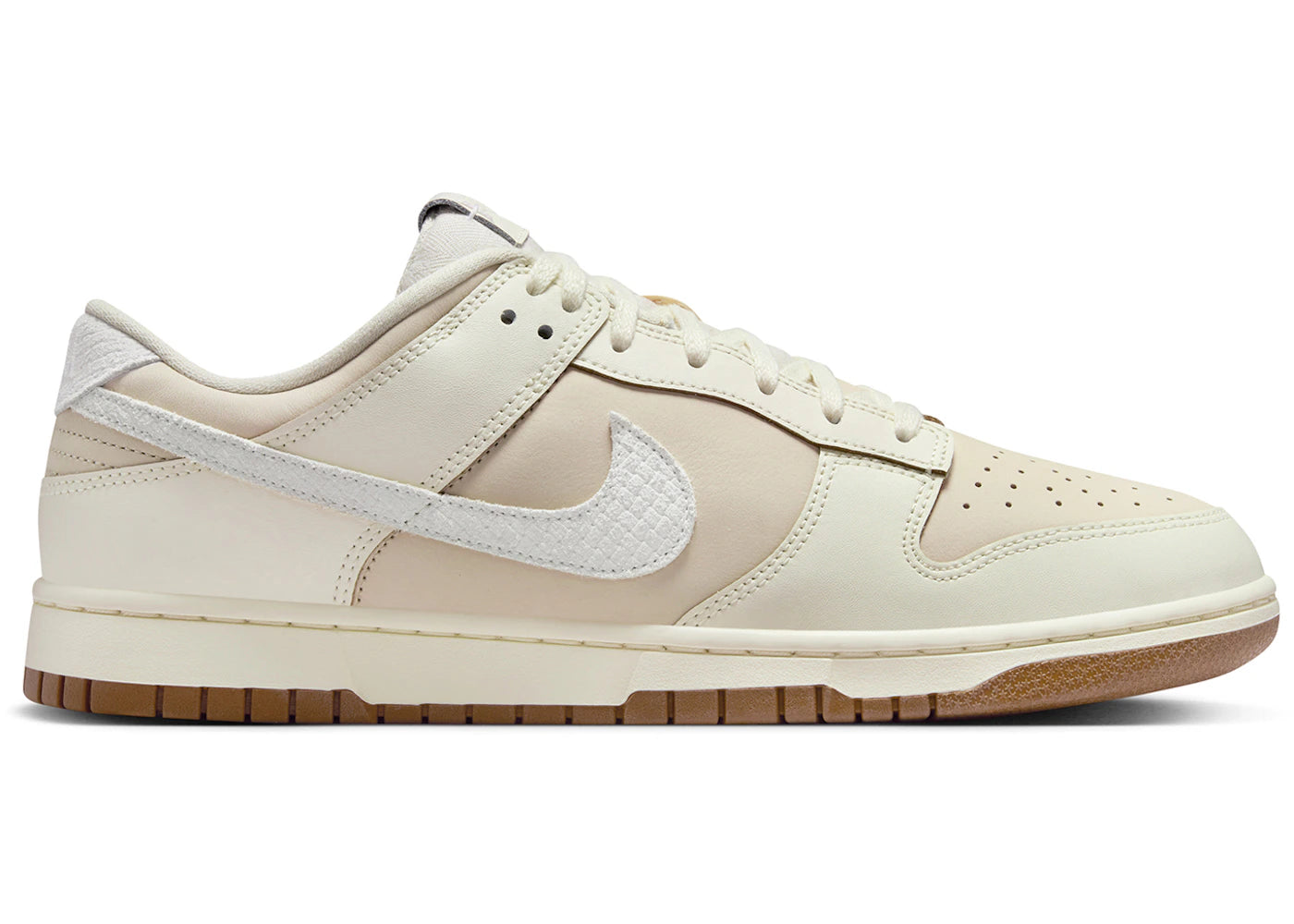 Nike Dunk Low Retro Pearl White Pale Ivory Light British Tan Sail