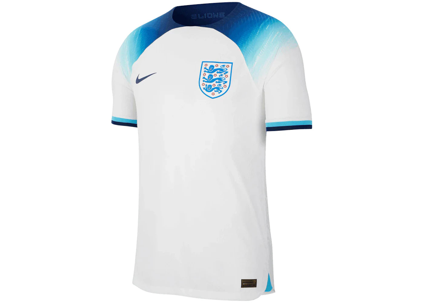 Nike England 2022/23 Match Home Jersey White/Blue Fury/Blue Void