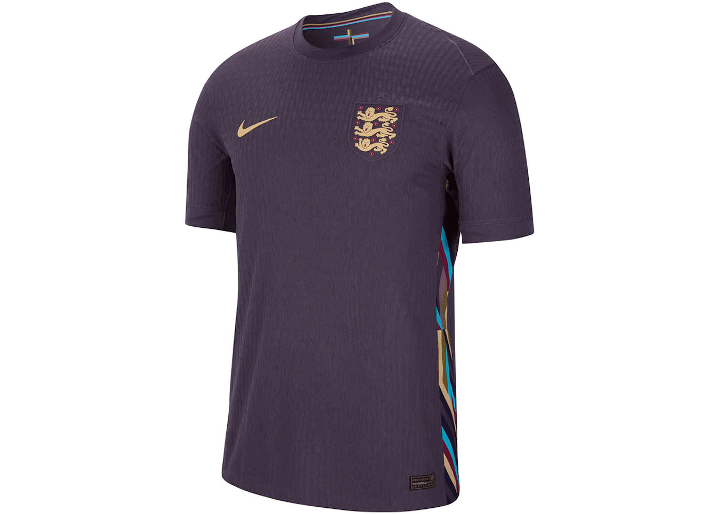 Nike England 2024/25 Match Away ADV Authentic Jersey Dark Raisin/Sesame