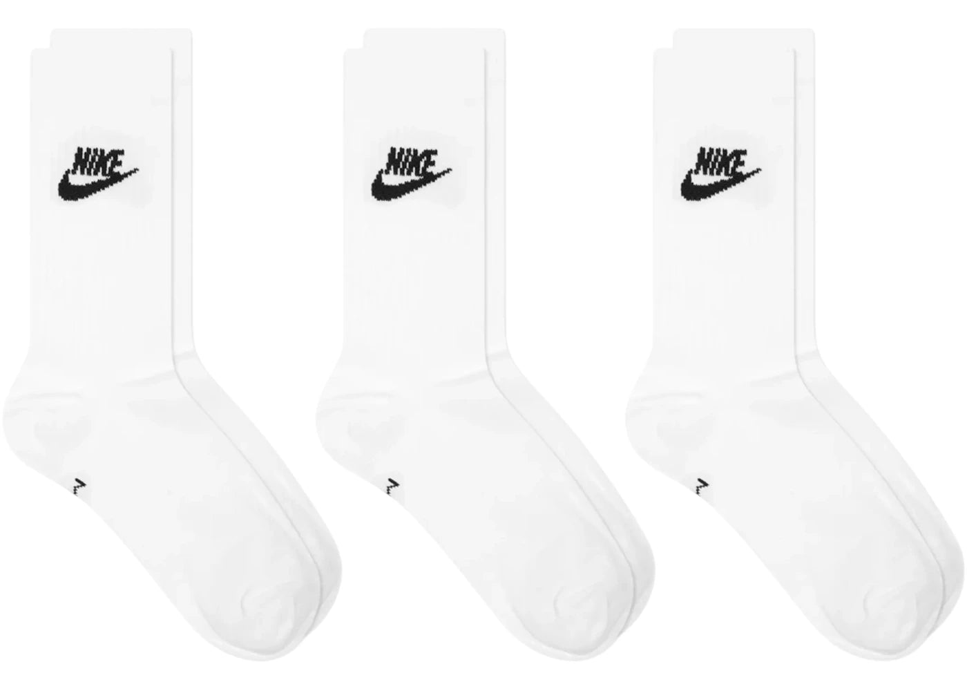 Nike Everyday Essential Socks (3 Pack) White/Black