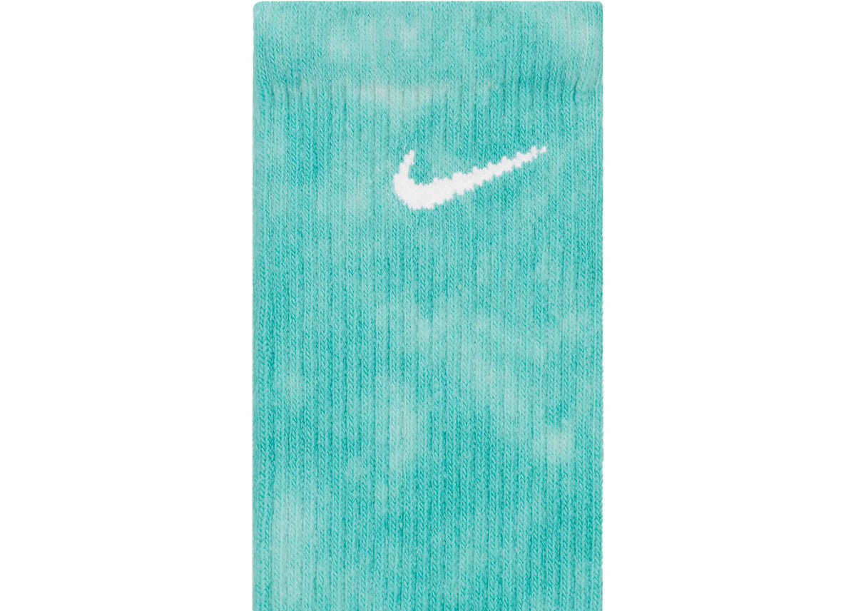 Nike Everyday Plus Cushioned Crew Socks Washed Teal/Barely Green/White