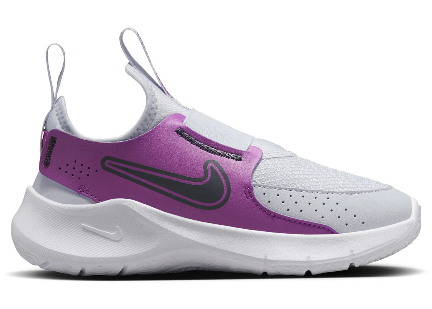 Nike Flex Runner 3 Football Grey Hot Fuchsia White Thunder Blue (PS)