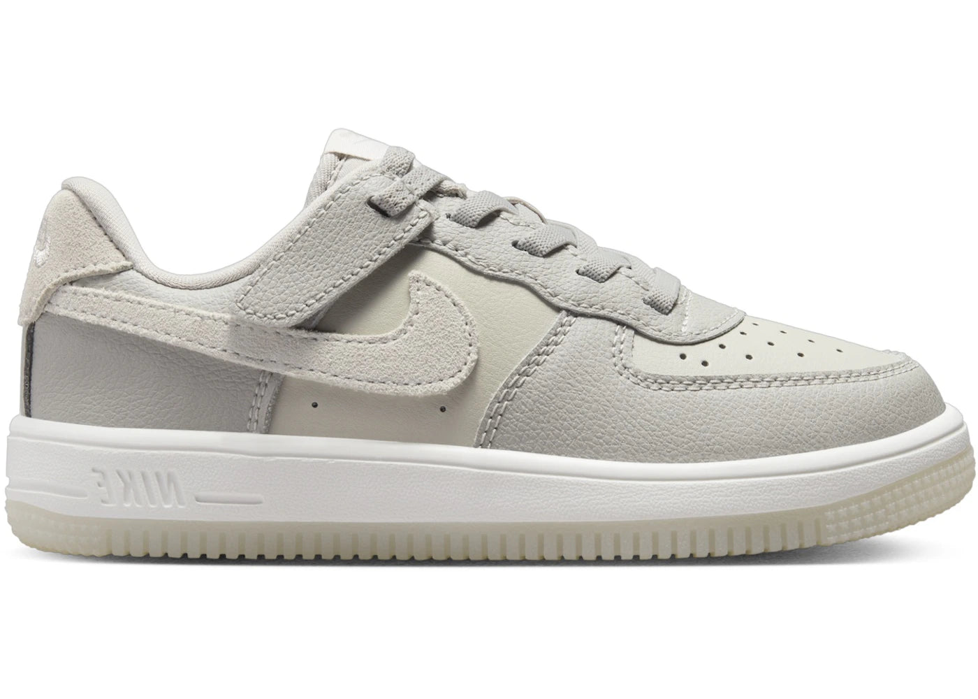 Nike Force 1 Low LV8 EasyOn Light Bone Light Iron Ore Summit White (PS)