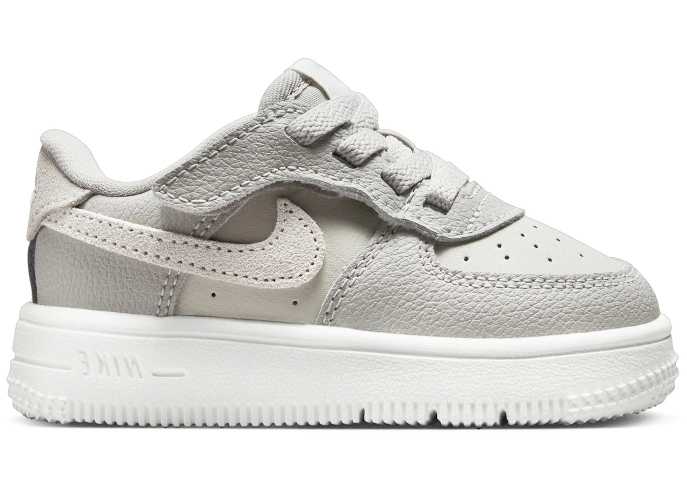 Nike Force 1 Low LV8 EasyOn Light Bone Light Iron Ore Summit White (TD)