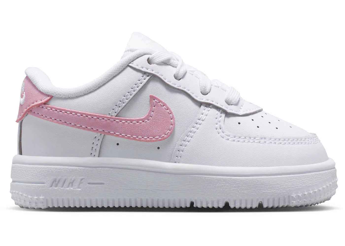 Nike Force 1 Low White Medium Soft Pink (TD)