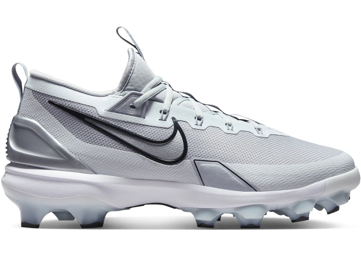Nike Force Trout 9 Elite MCS Pure Platinum Wolf Grey White Metallic Silver