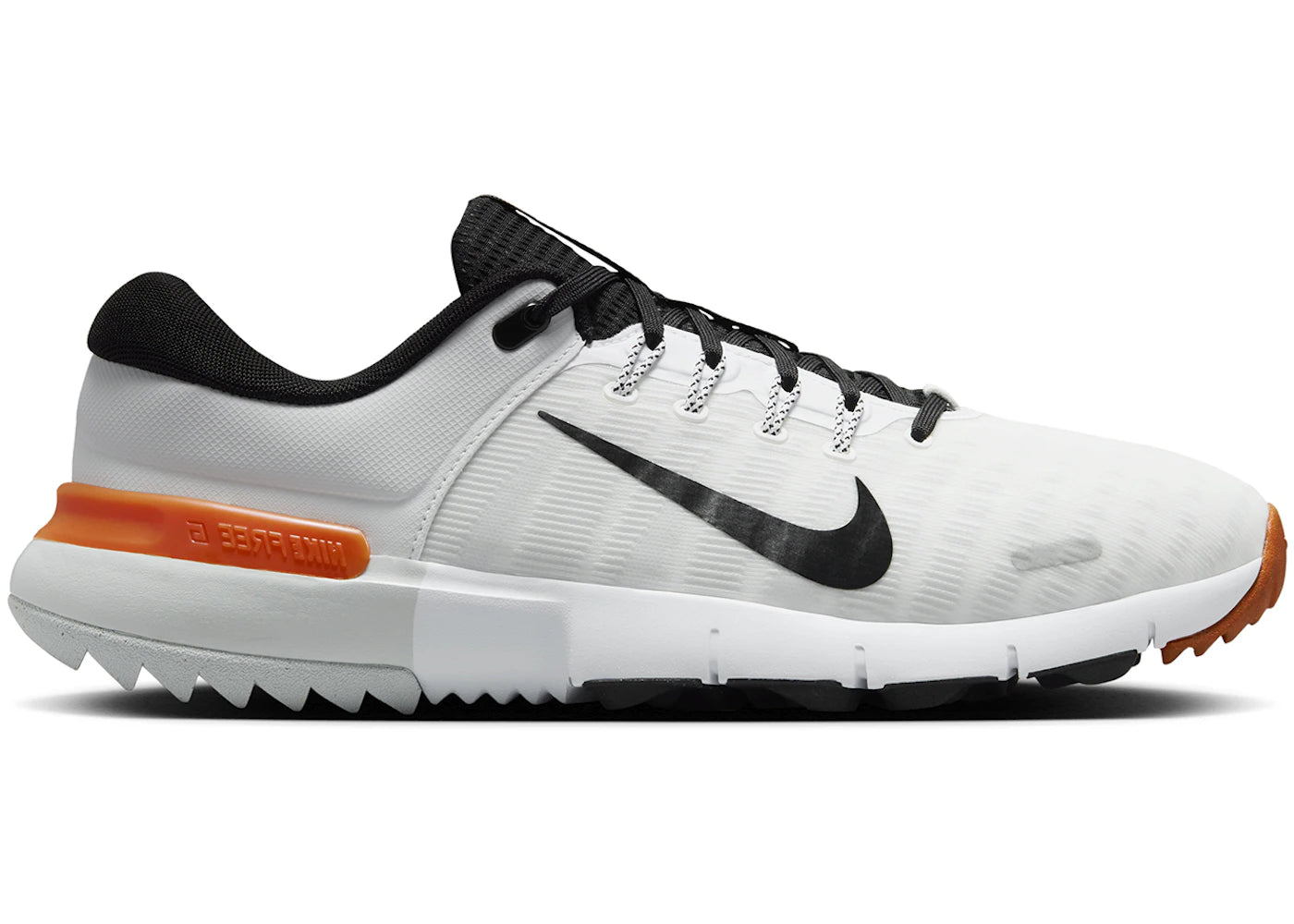 Nike Free Golf Next Nature White Safety Orange Black
