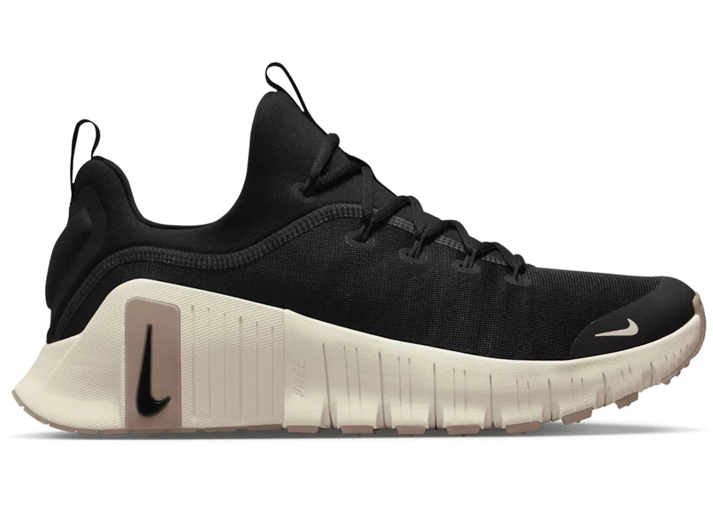 Nike Free Metcon 6 Black Gum Light Brown