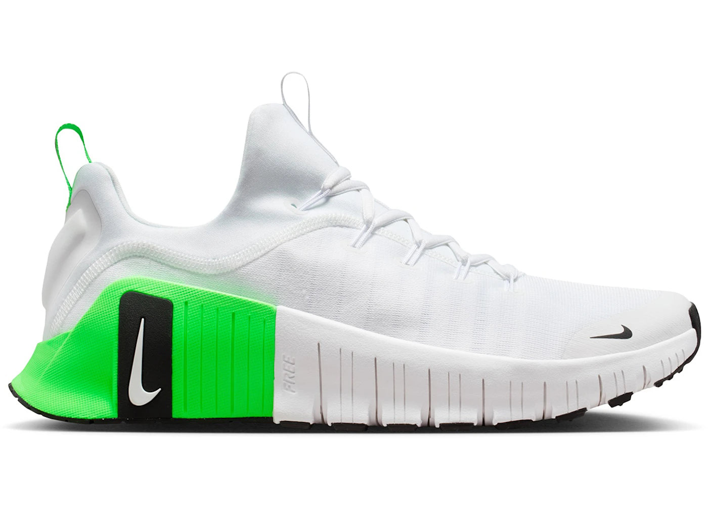 Nike Free Metcon 6 White Green Strike Black