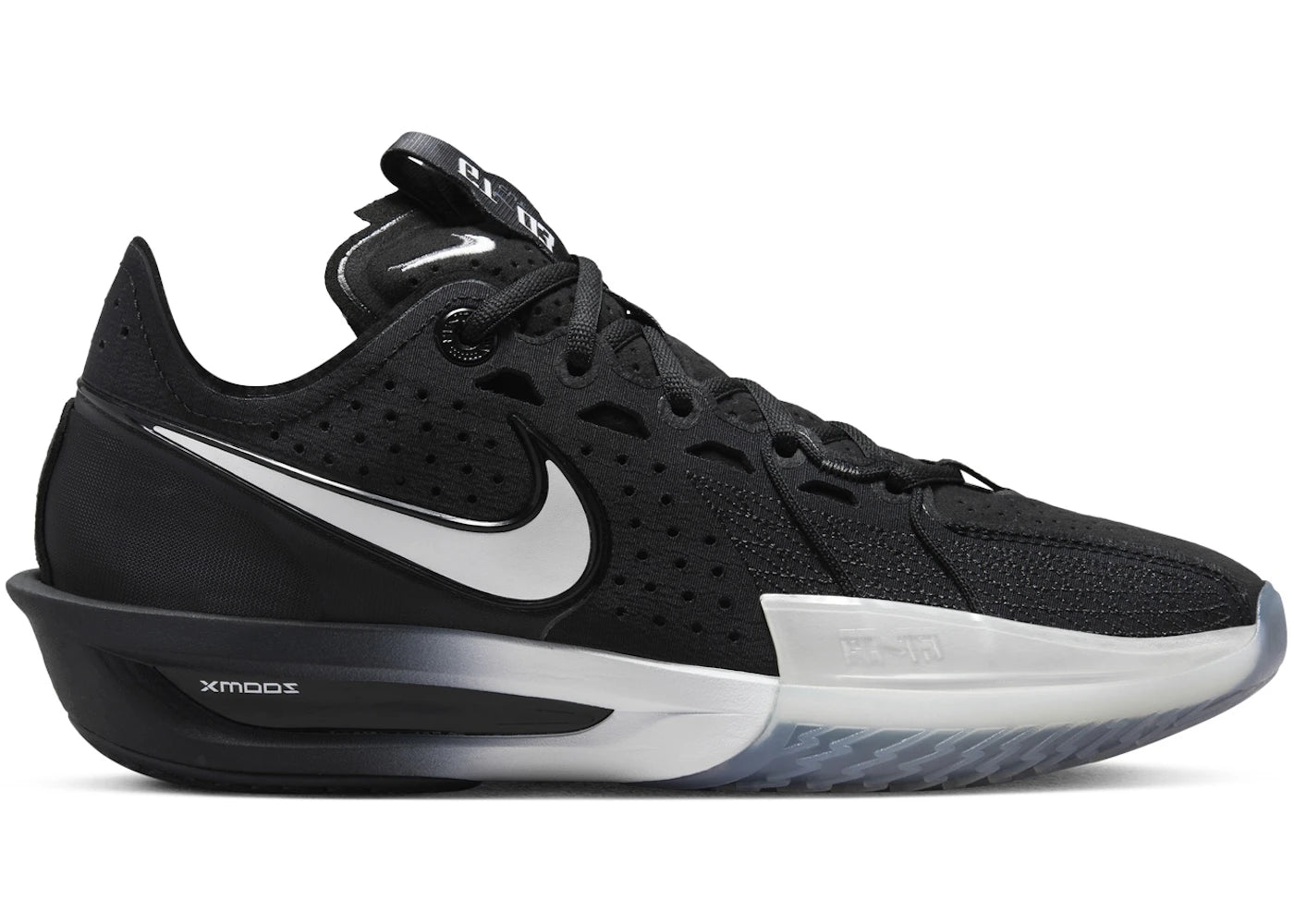 Nike GT Cut 3 Black Iron Grey Dark Smoke Grey White (Women's)