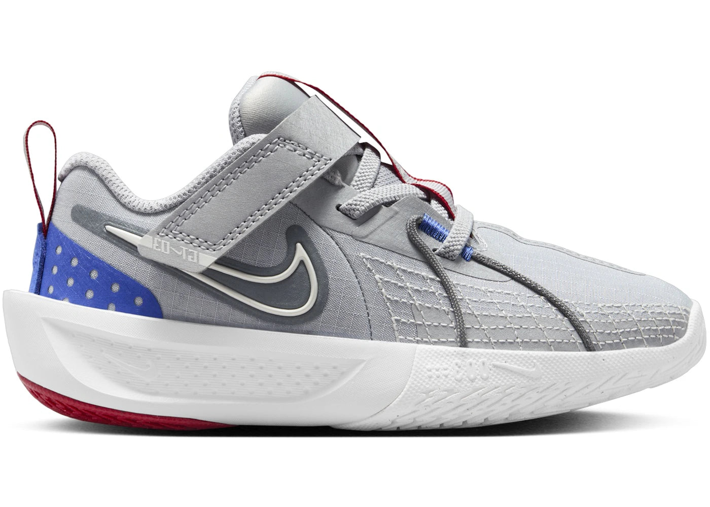 Nike GT Cut 3 Wolf Grey Cool Grey Astronomy Blue Sail (PS)