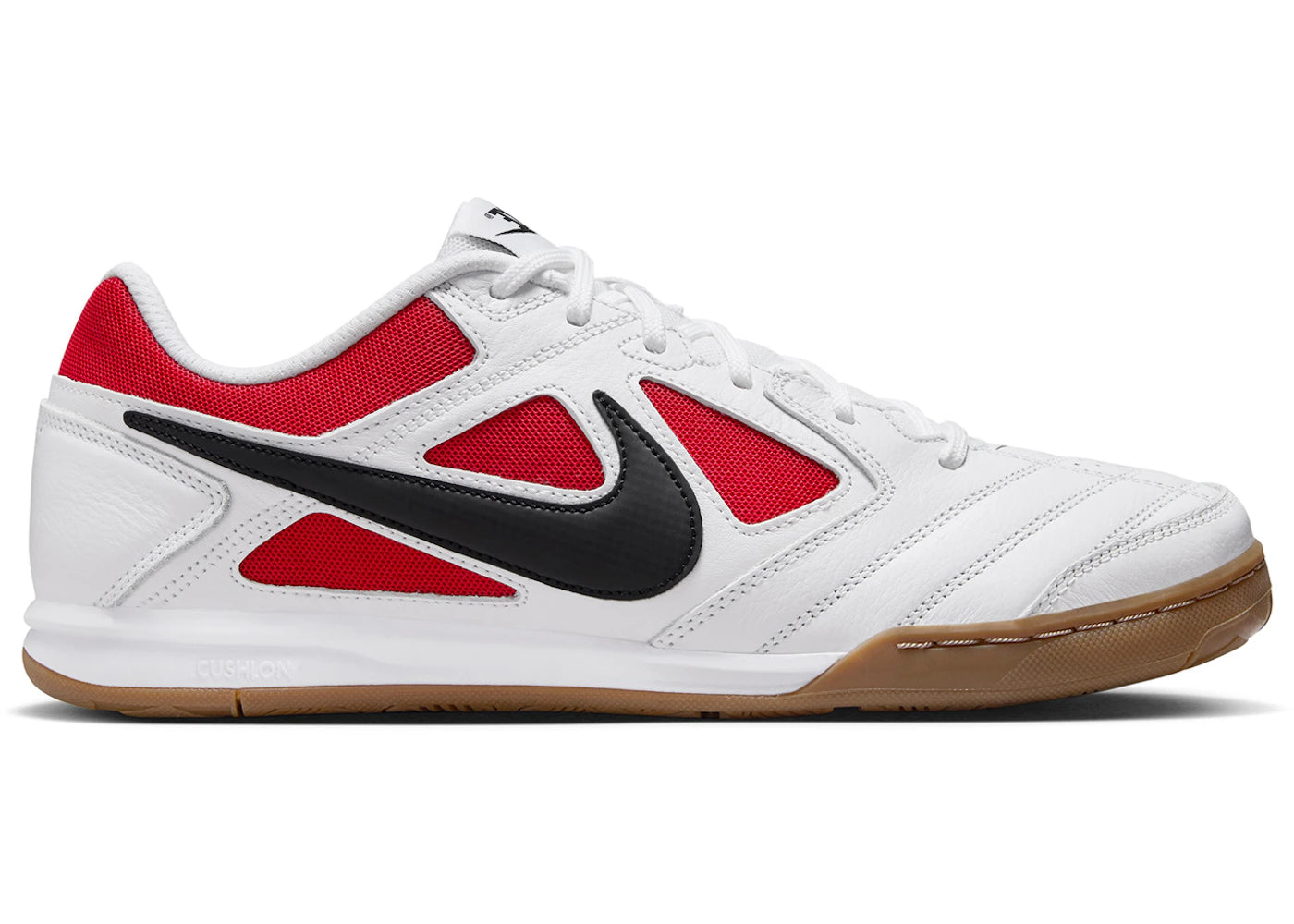 Nike Gato White Gym Red Gum Dark Brown Black