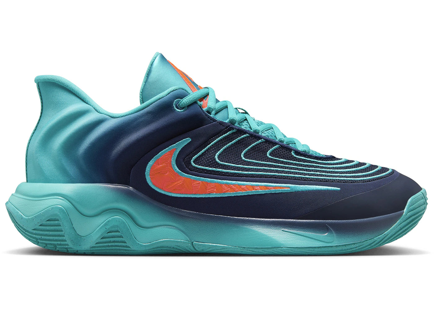 Nike Giannis Immortality 4 Dusty Cactus Obsidian Bright Crimson