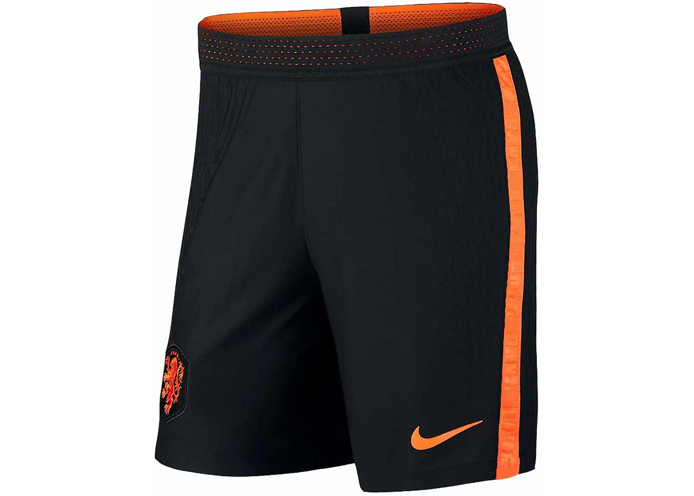 Nike Holland 2020-2021 Vapor Away Shorts Black/Orange