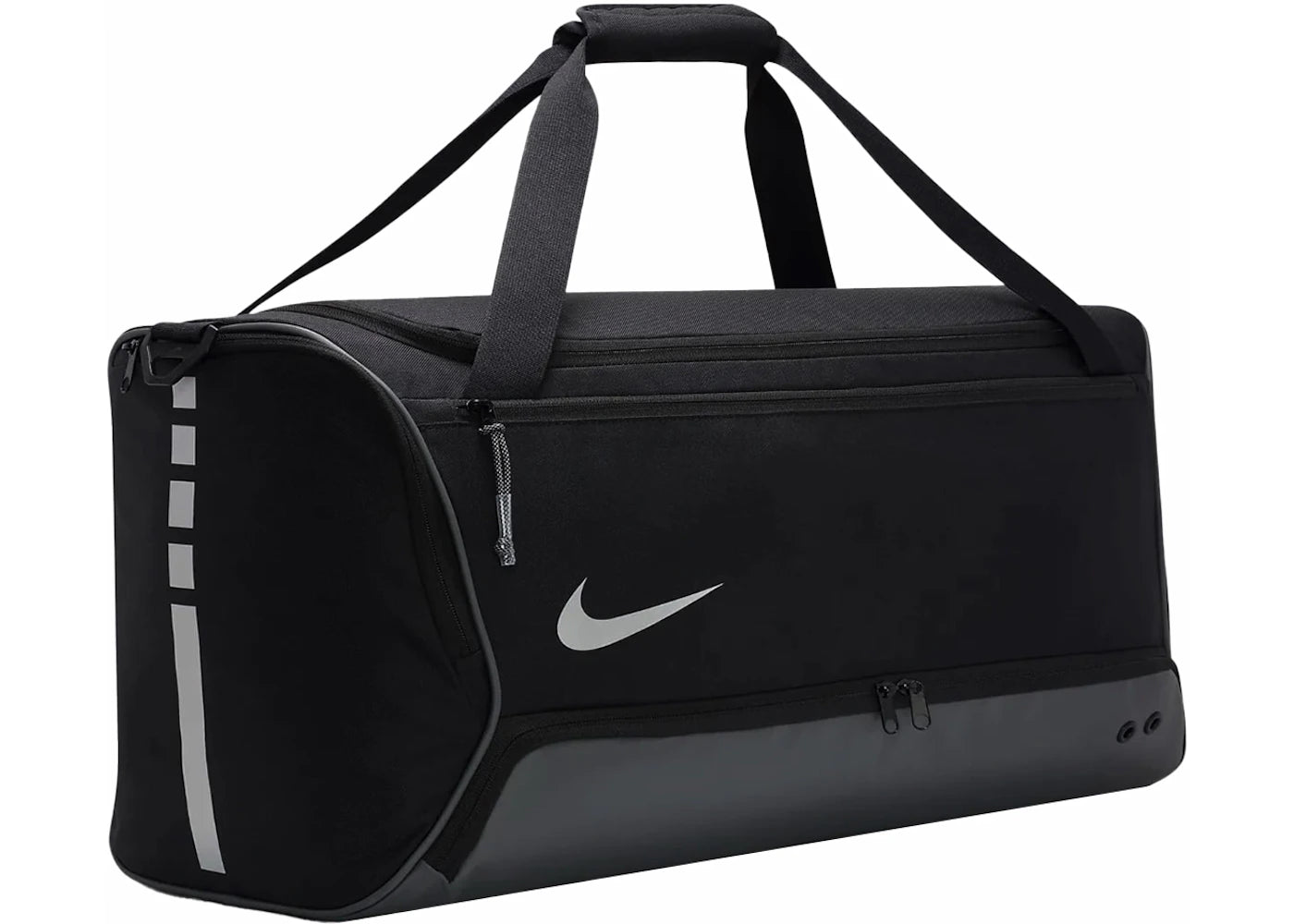 Nike Hoops Elite 57L Duffel Bag Black/Iron Grey/Metallic Silver