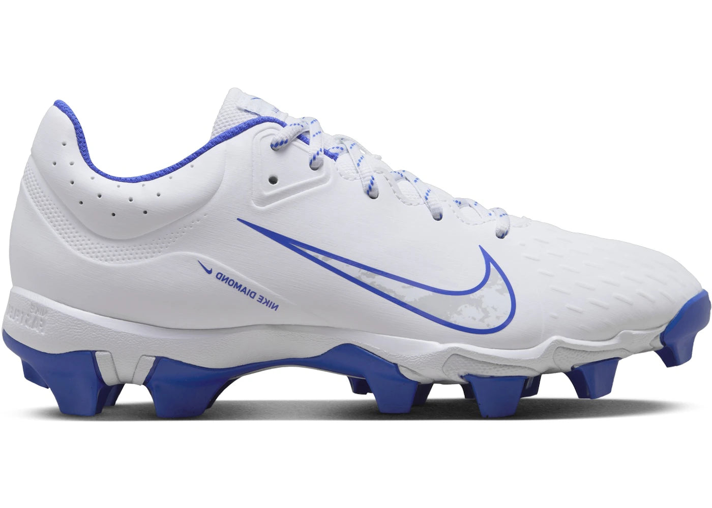Nike Hyperdiamond 4 Keystone White Pure Platinum Hyper Royal (Women's ...