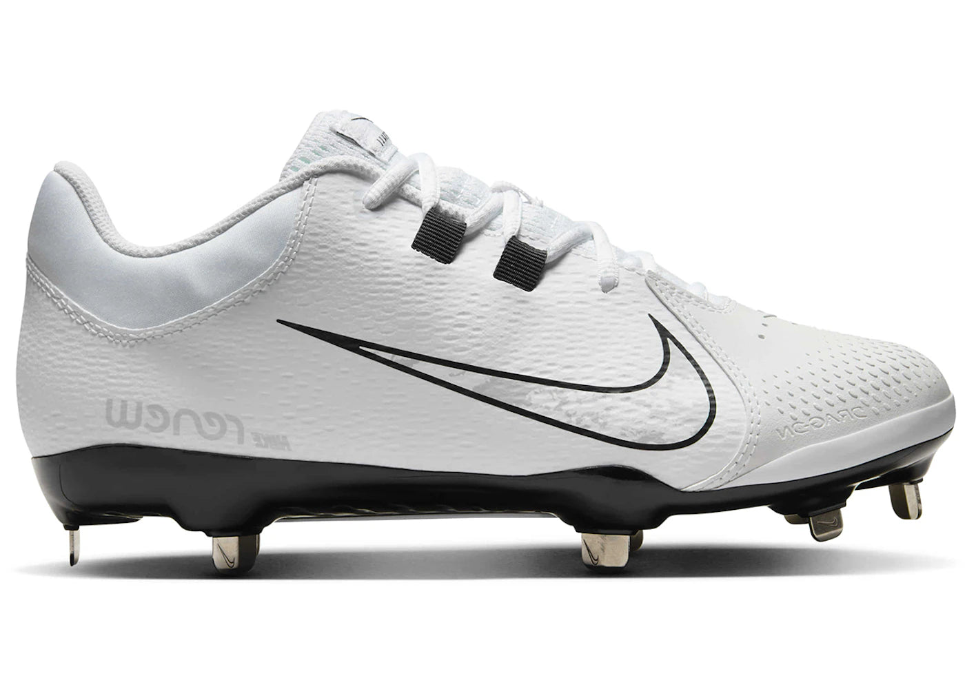 Nike Hyperdiamond 4 Pro White Black Wolf Grey (Women's)