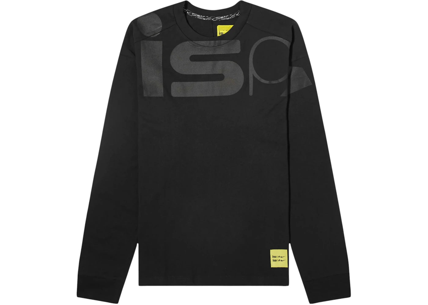 Nike ISPA Long Sleeve T-shirt Black/Black