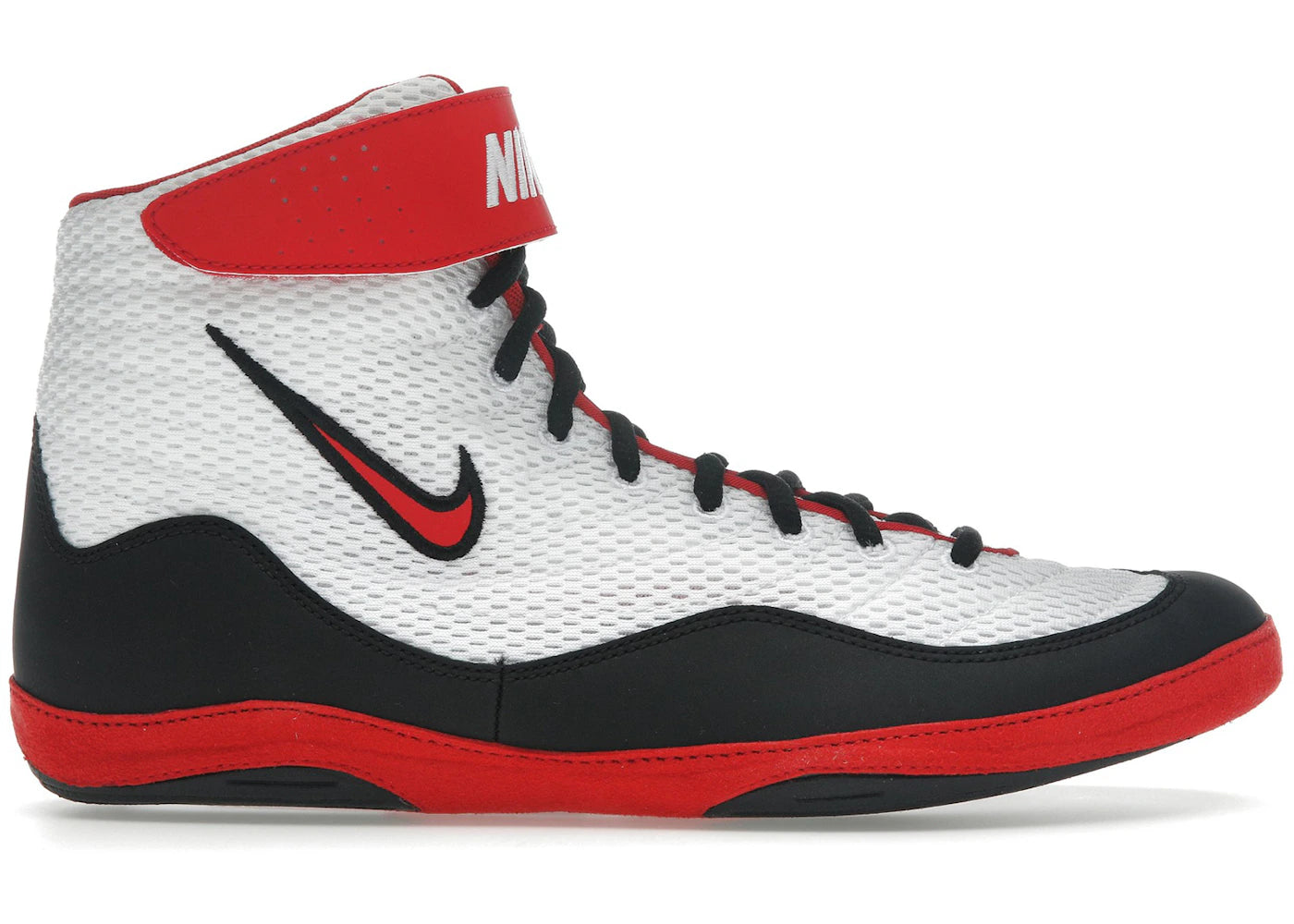 Nike Inflict White Black University Red