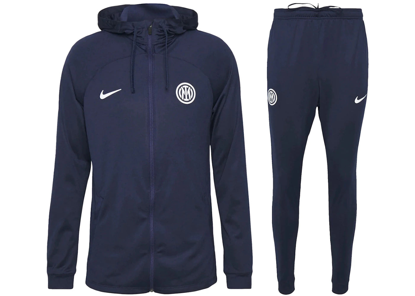 Nike Inter Milar Dri-Fit Strike Tracksuit Dark Blue