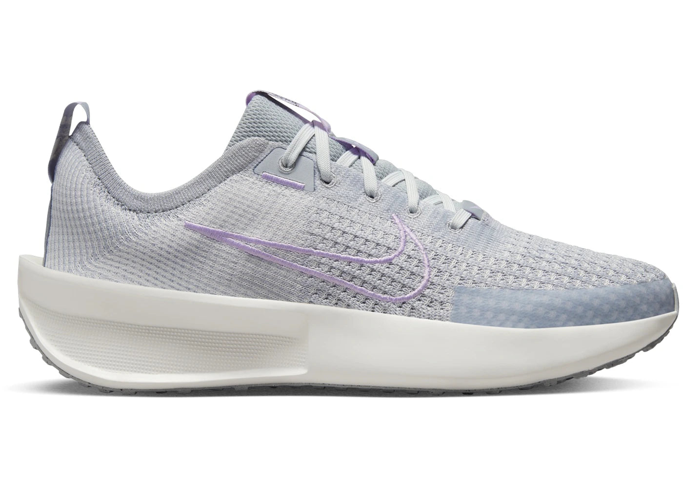 Nike Interact Run Wolf Grey Summit White Vast Grey Violet Mist (Women's)
