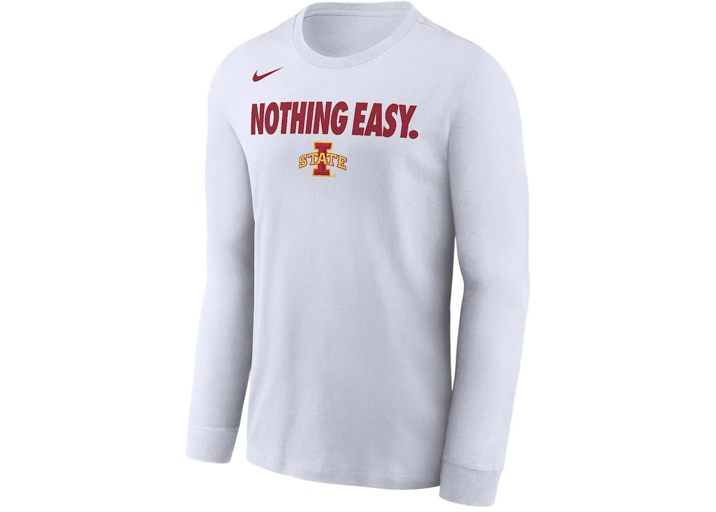 Nike Iowa State College Long-Sleeve T-Shirt White