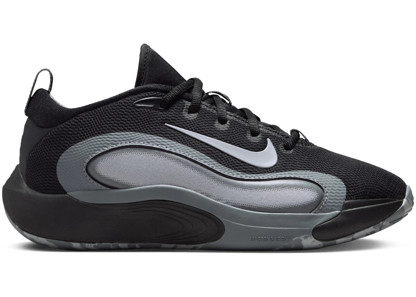 Nike IsoFly Black Cool Grey White Wolf Grey (GS)