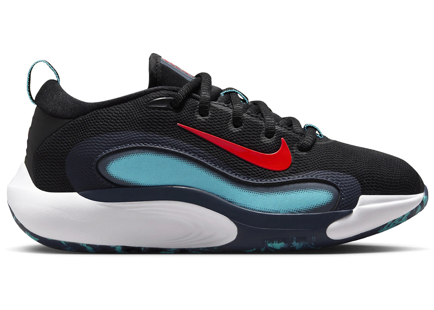 Nike IsoFly Black Dusty Cactus Thunder Blue Bright Crimson (GS)