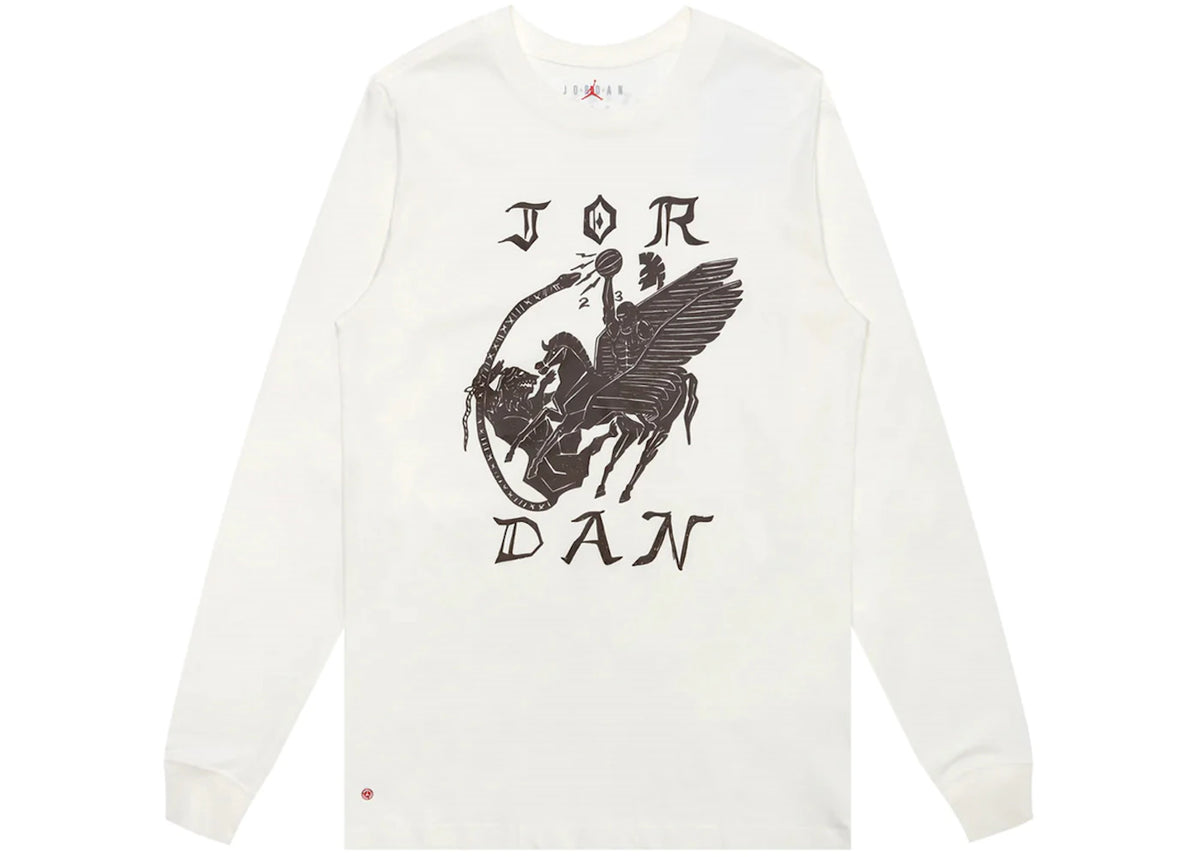 Nike Jordan Flight Artist Series by Umar Rashid L/S Tee Sail