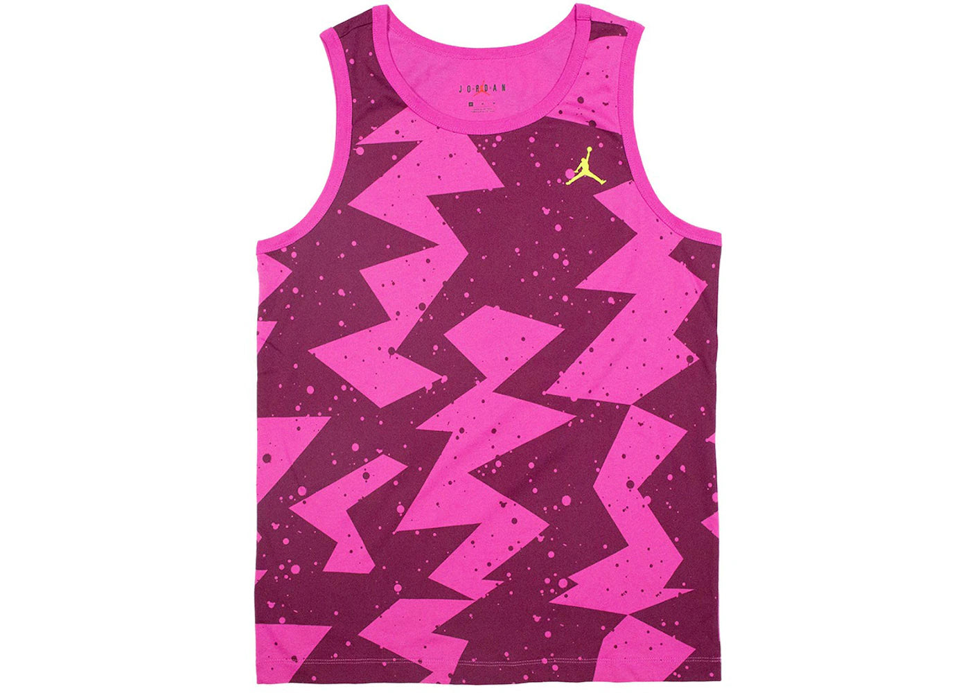 Nike Jordan Printed Poolside Tank Top Bordeaux Red