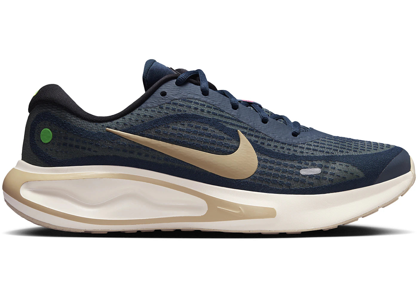 Nike Journey Run Armory Navy Green Strike Pale Ivory Desert Khaki
