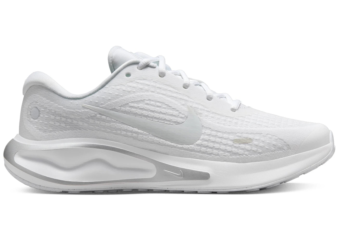 Nike Journey Run White Pure Platinum Metallic Silver (Women's)