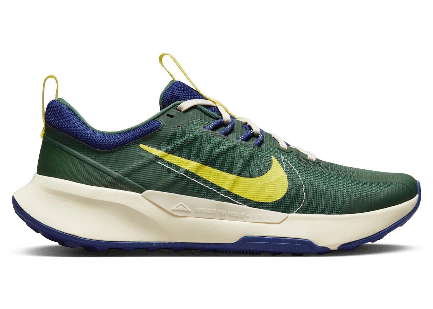 Nike Juniper Trail 2 Gorge Green Deep Royal Blue Coconut Milk Yellow Strike