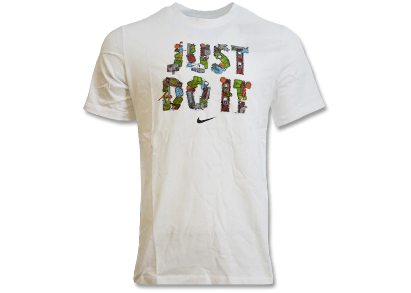 Nike Just Do It Basketball T-shirt White