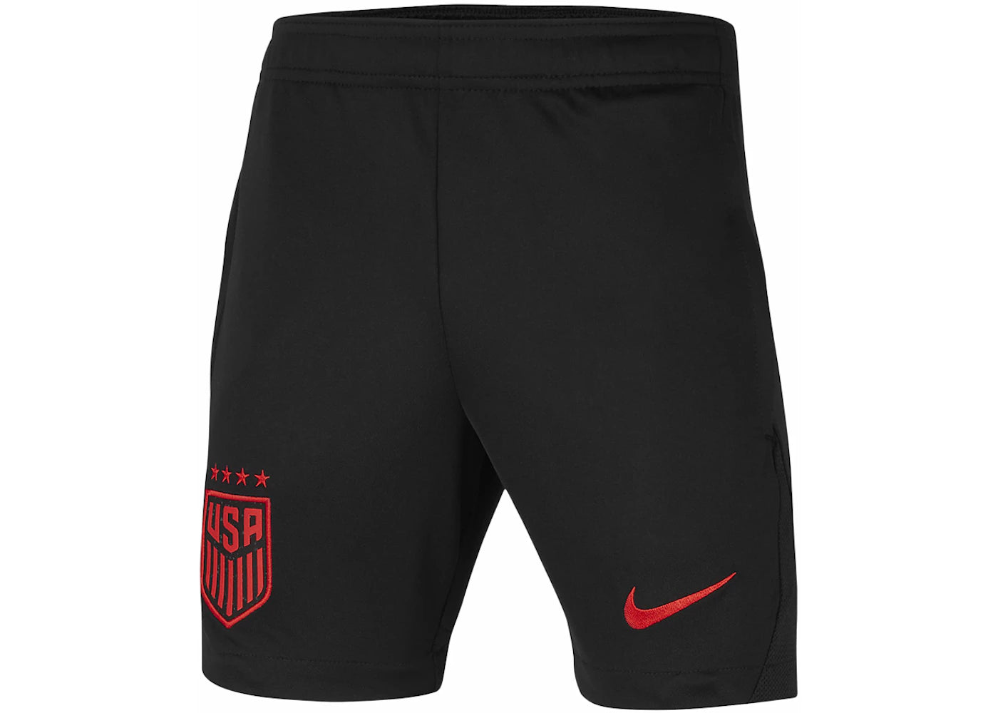 Nike Kids U.S. Academy Pro Knit Soccer Shorts Black/Speed Red