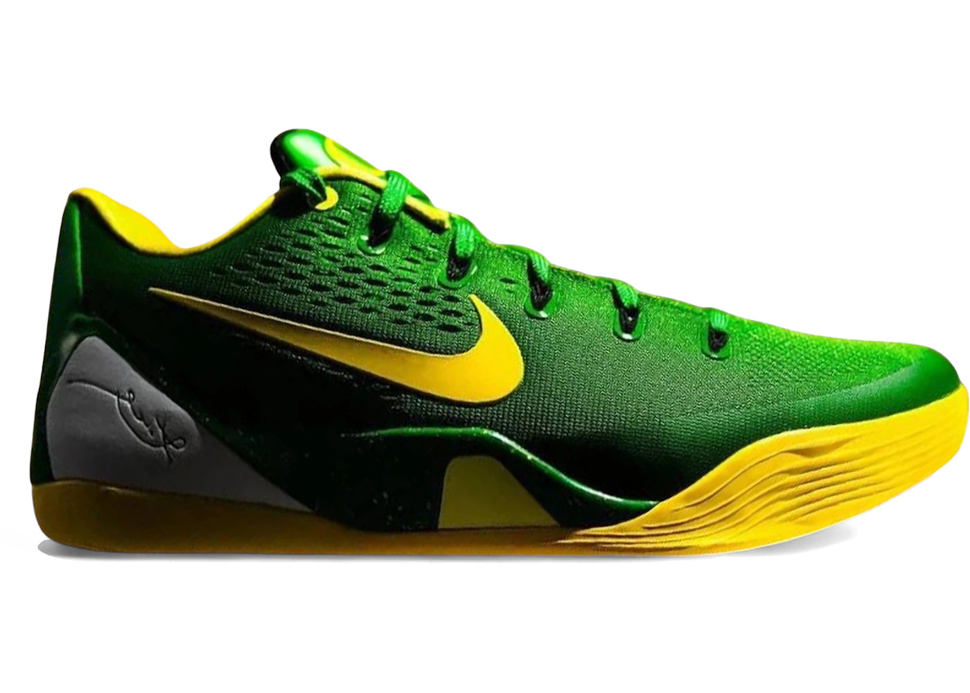 Nike Kobe 9 EM Low Protro Oregon Ducks PE Apple Green
