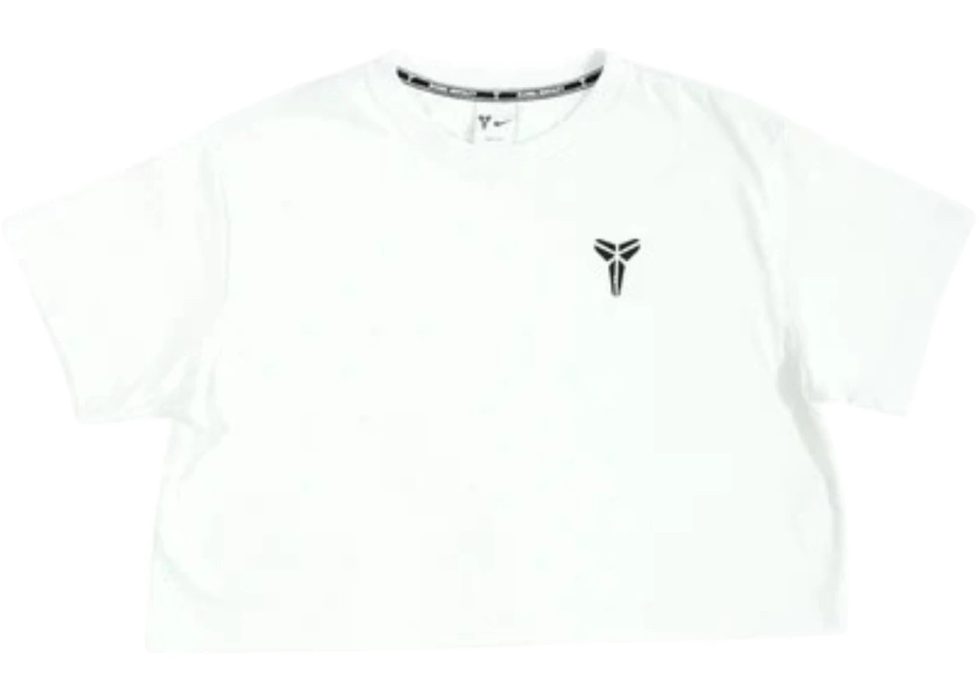 Nike Kobe Bryant Cropped Basketball T-shirt White/Black