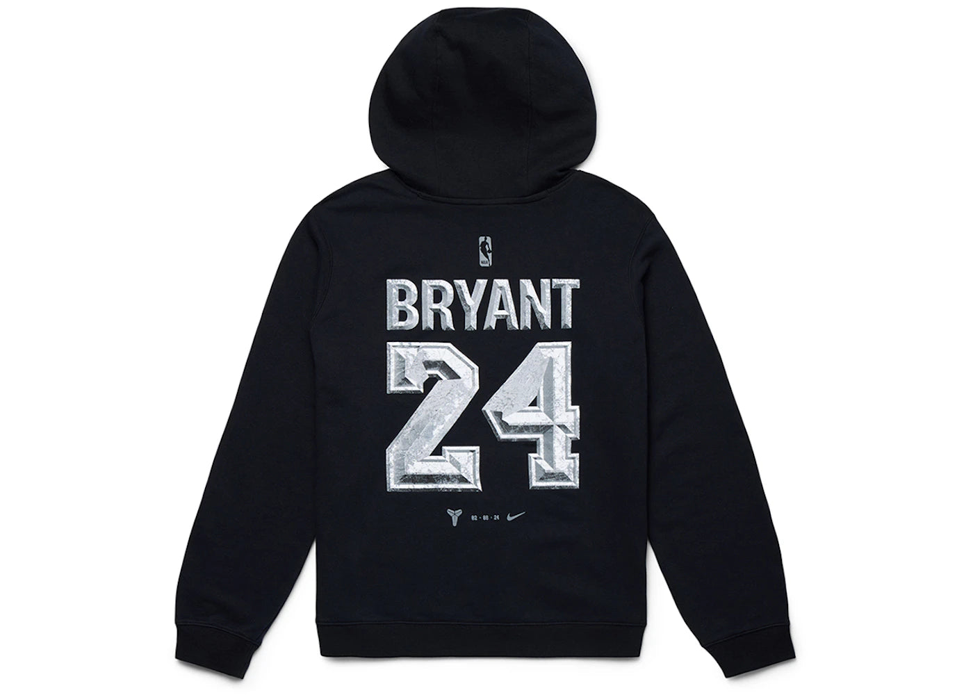 Nike Kobe Bryant Los Angeles Lakers Memorial Statue Unveil Pullover Hoodie Black