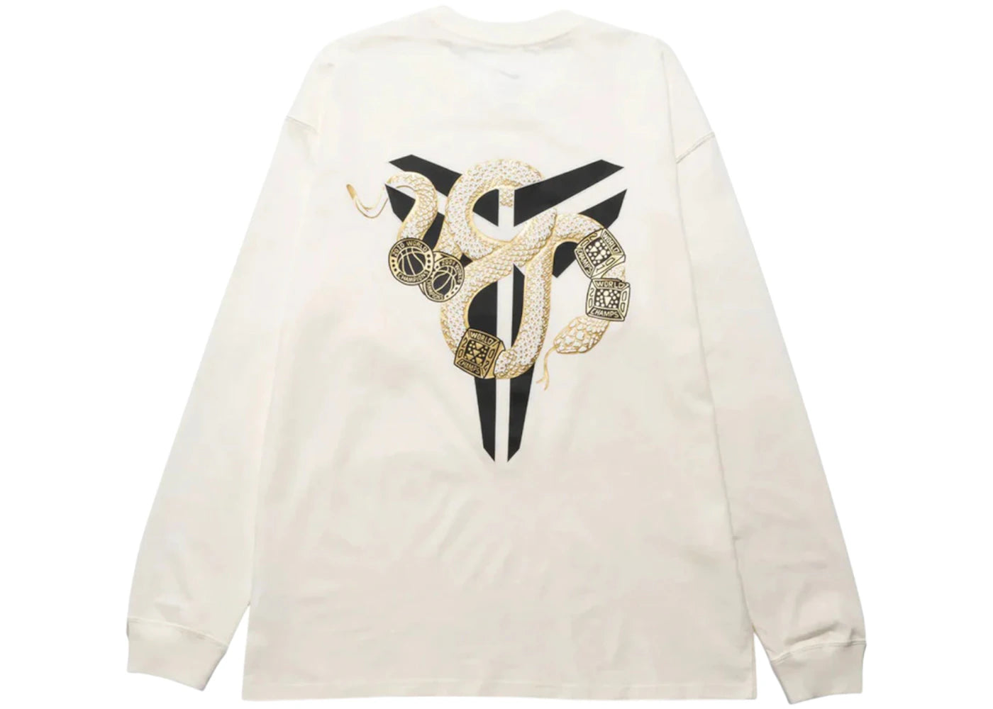 Nike Kobe Bryant Year of Mamba Max90 Long-Sleeve T-shirt White