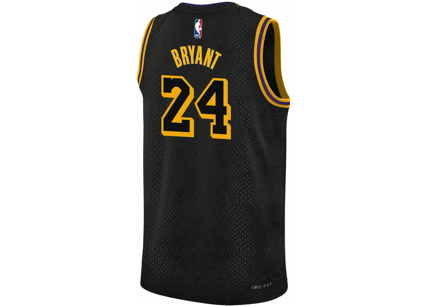 Nike Kobe Mamba Mentality Big Kids Los Angeles Lakers City Edition Swingman Jersey (Asia Sizing) Black