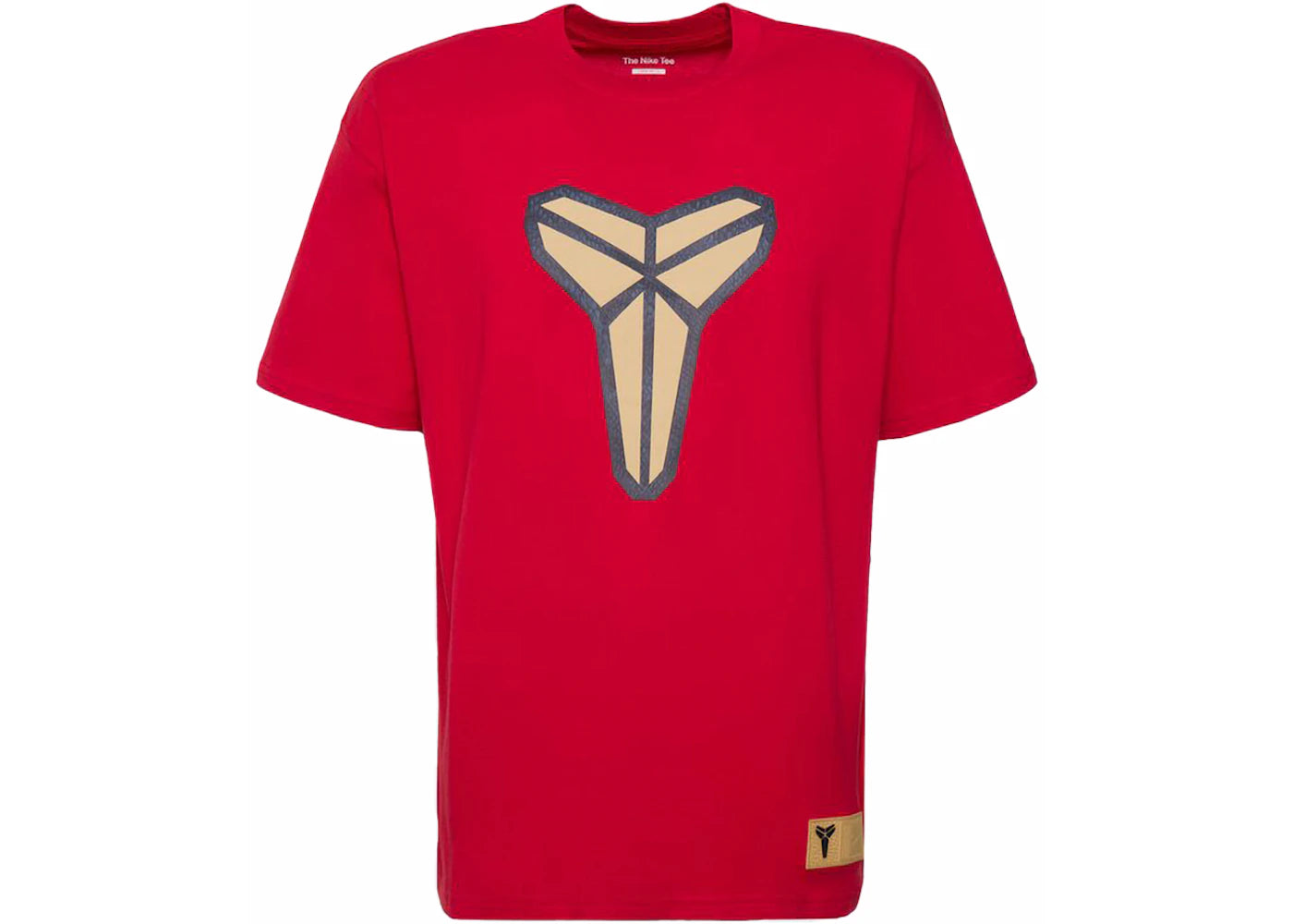 Nike Kobe Max90 Basketball Short Sleeve Loose Fit T-shirt Red