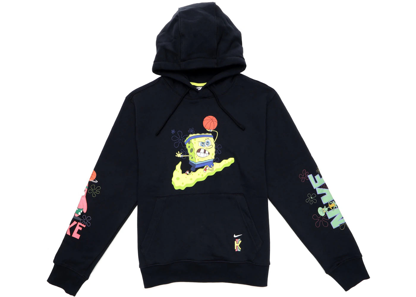 Nike Kyrie x Spongebob Dri-Fit Patrick Star Hoodie (Kids Sizing) Black