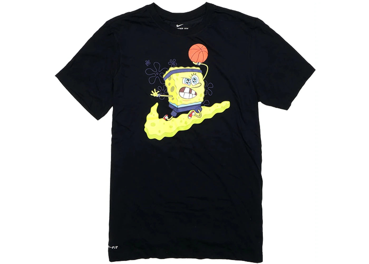 Nike Kyrie x Spongebob Dri-Fit Tee (Kids Sizing) Black