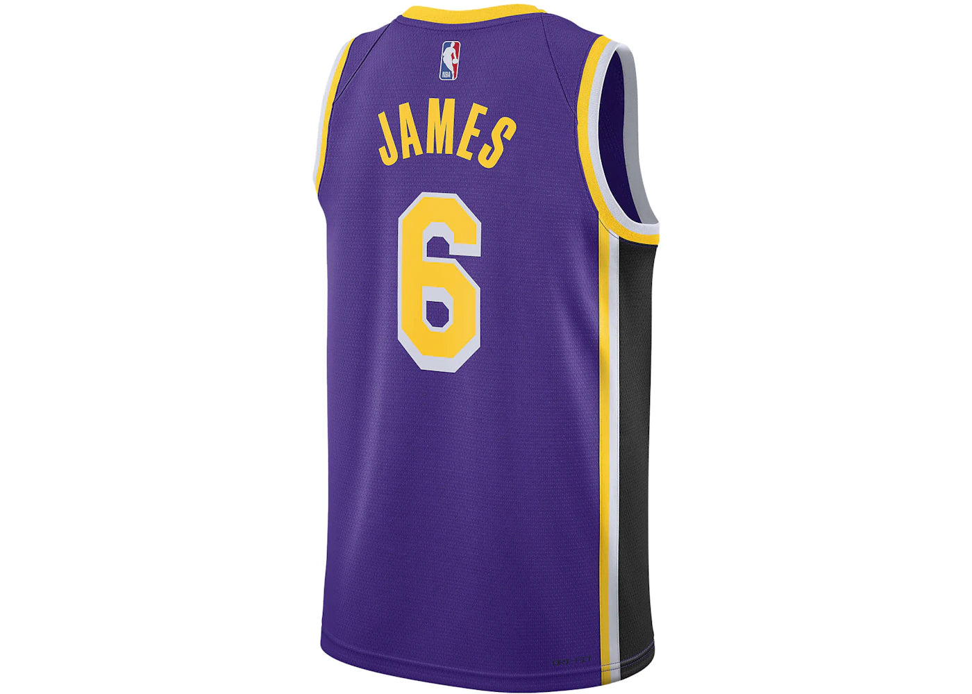 Nike LA Lakers Lebron James Jersey Purple