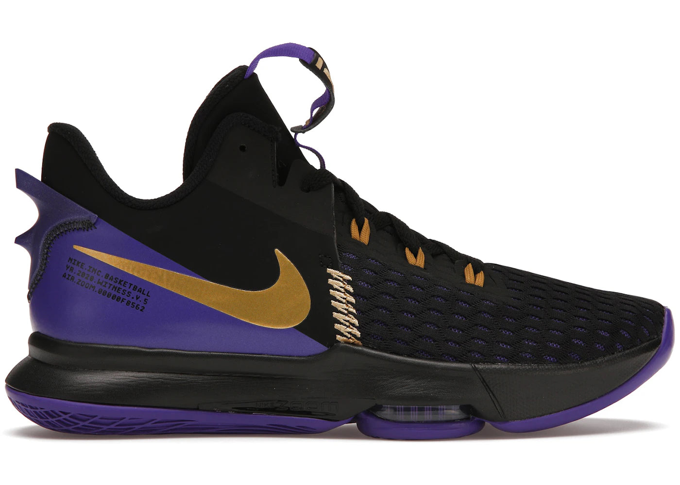 Nike LeBron Witness 5 Lakers