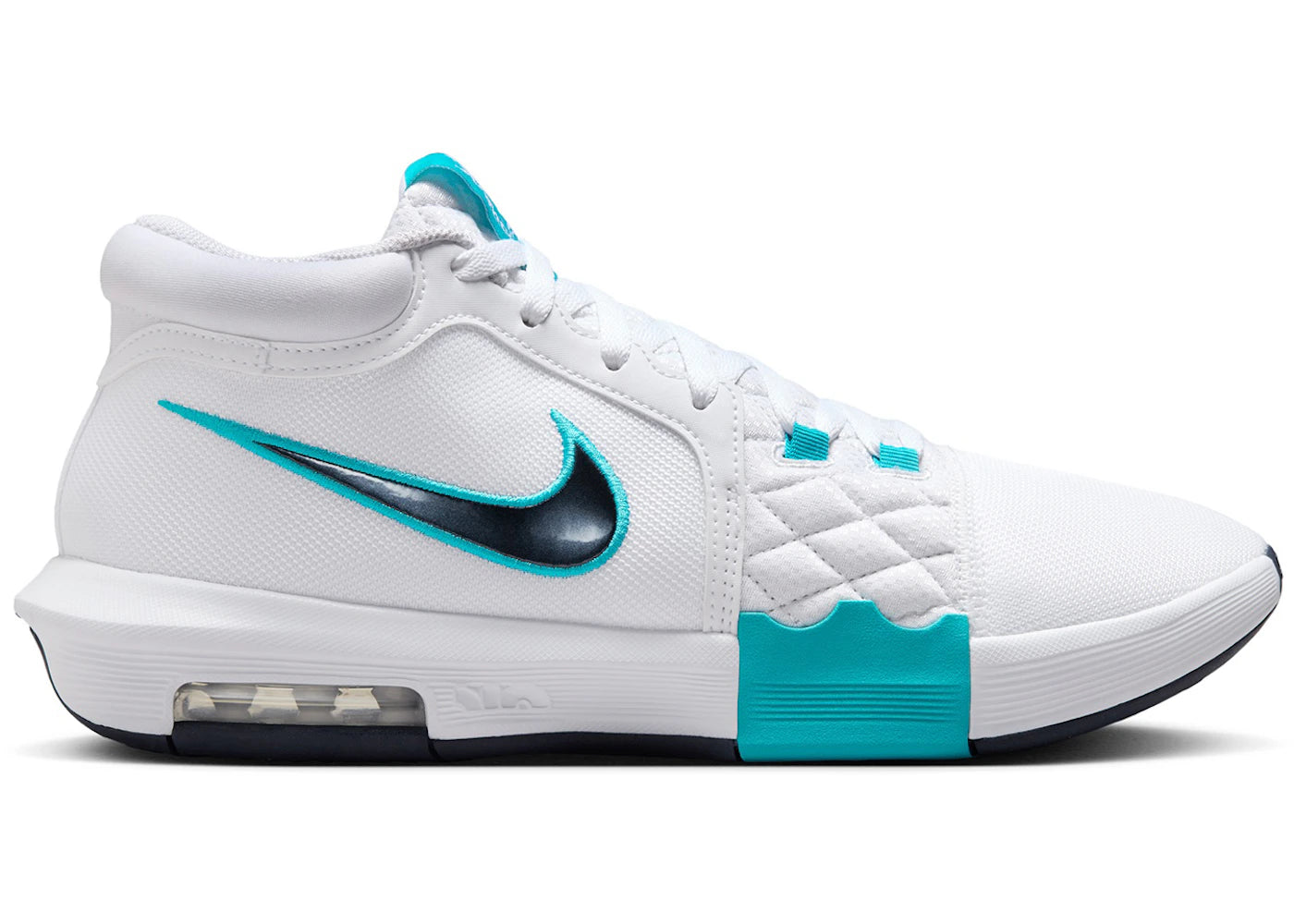 Nike LeBron Witness 8 White Dusty Cactus Obsidian