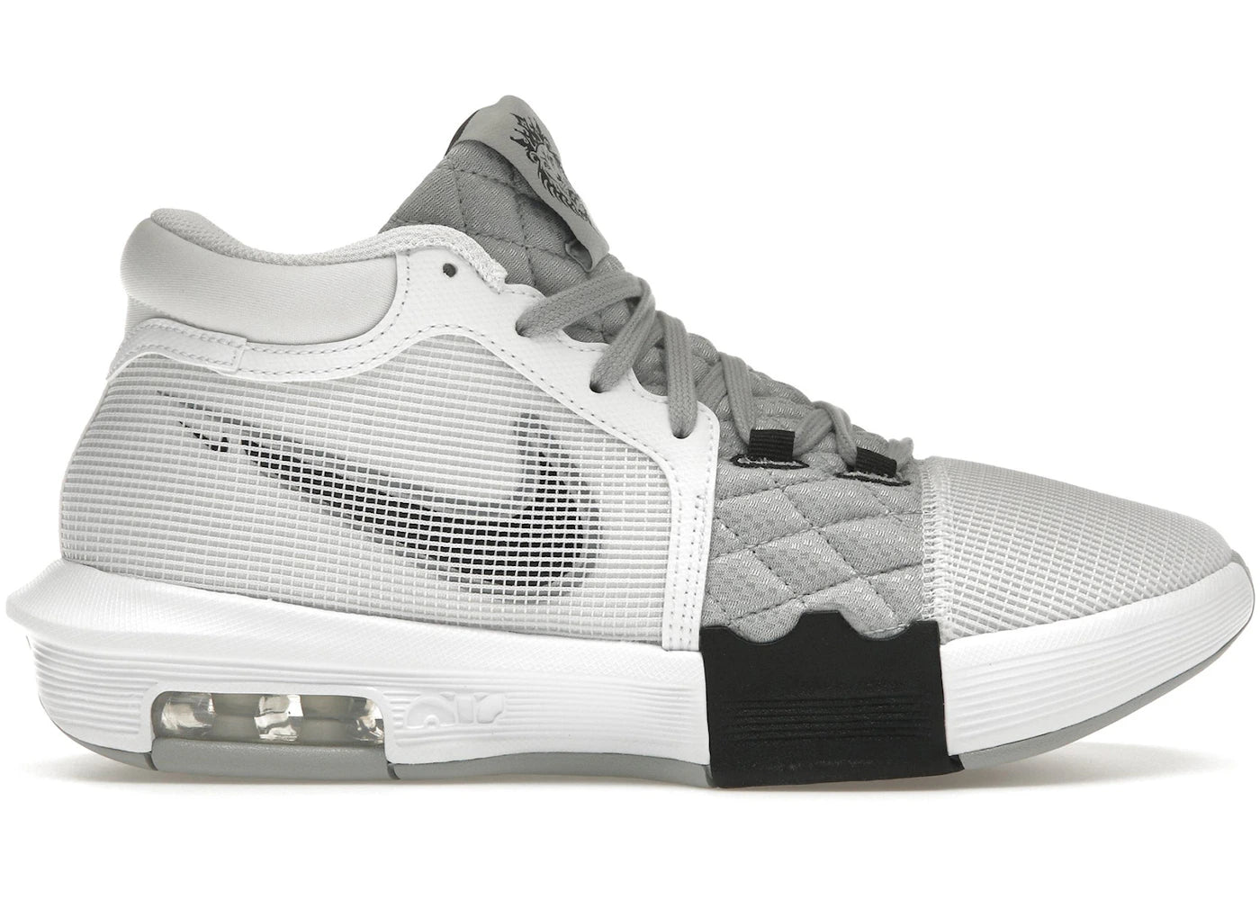 Nike LeBron Witness 8 White Light Smoke Grey